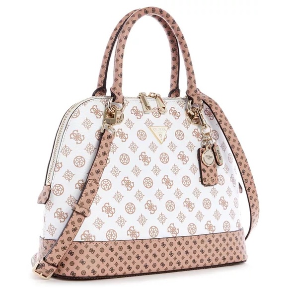 New GUESS Cessily Dome Satchel - Picture 3 of 5